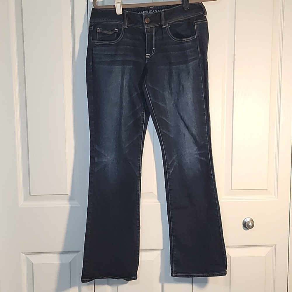 American Eagle Jeans- Kick Boot Stretch Sz 10